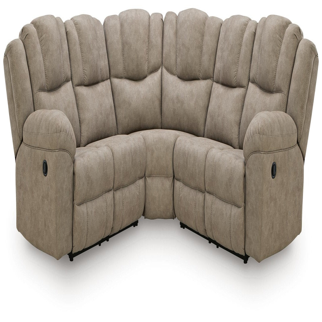Pearce-Pike 3-Piece Reclining Sectional (PC69205-SI)