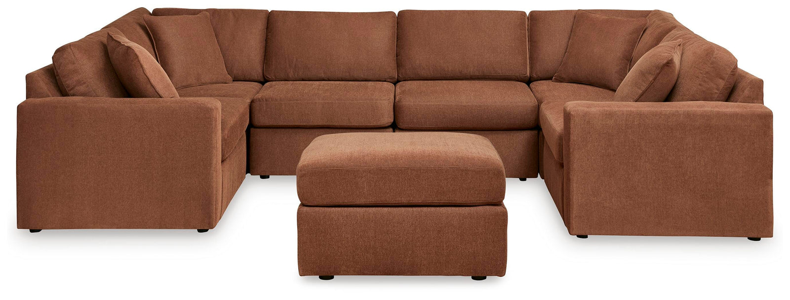 Modmax 6-Piece Sectional and Ottoman (92102-SI)