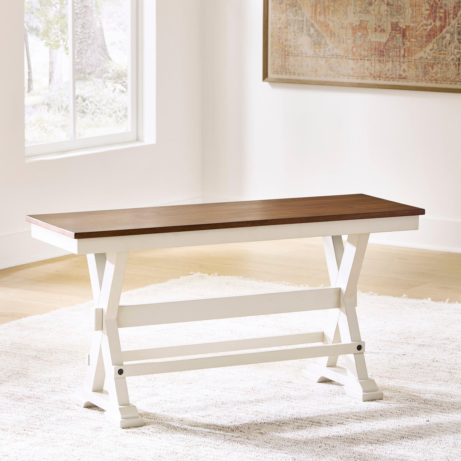 Brinfern 48 Counter Height Bench (PCD628-SI) - Image 4