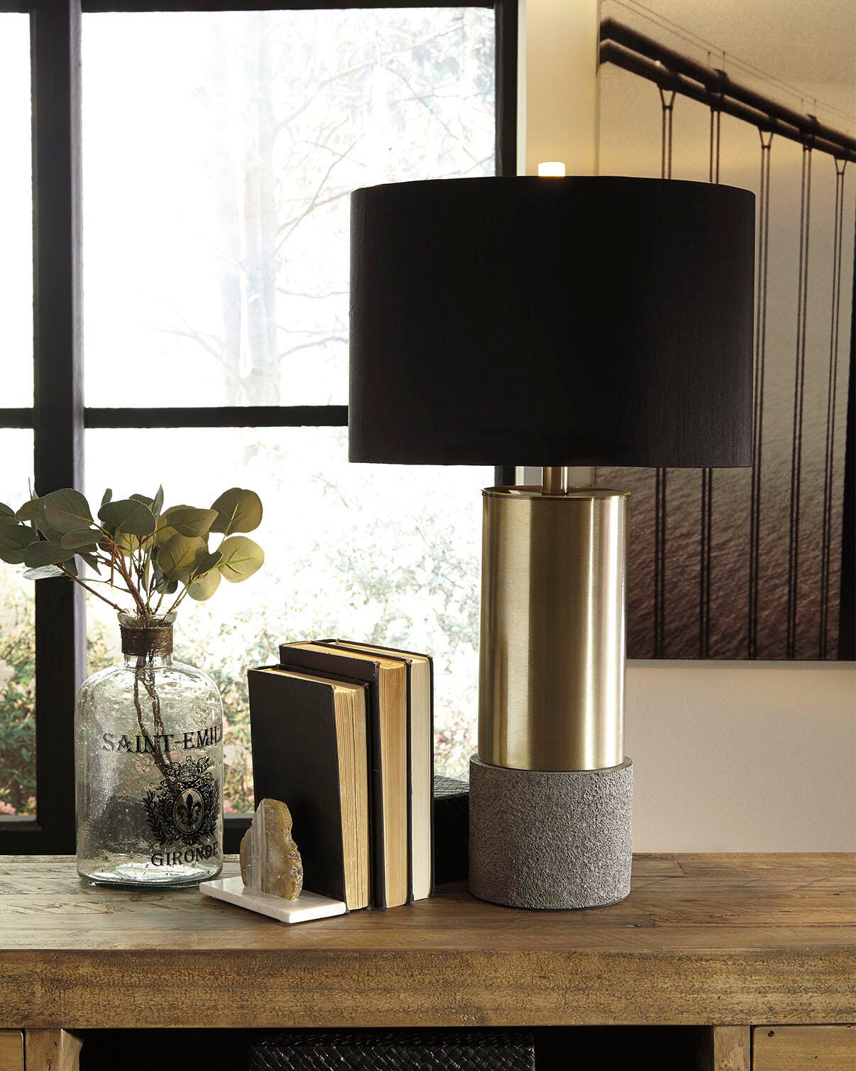Jacek Table Lamp (Set of 2) (L243164-SI) - Image 2