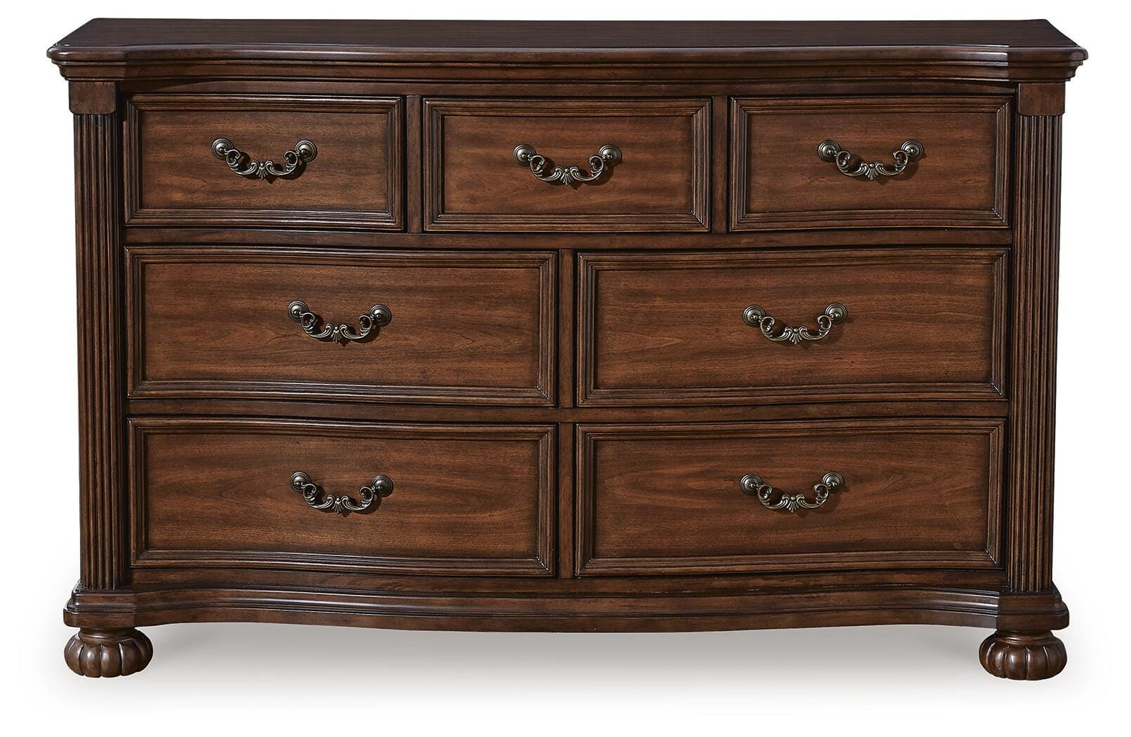 Lavinton Dresser - Brown (B764-SI)