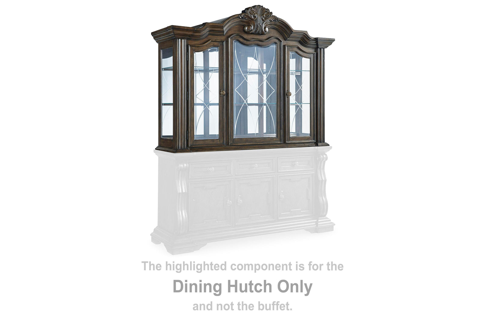 Maylee Dining Hutch (D947-SI) - Image 5