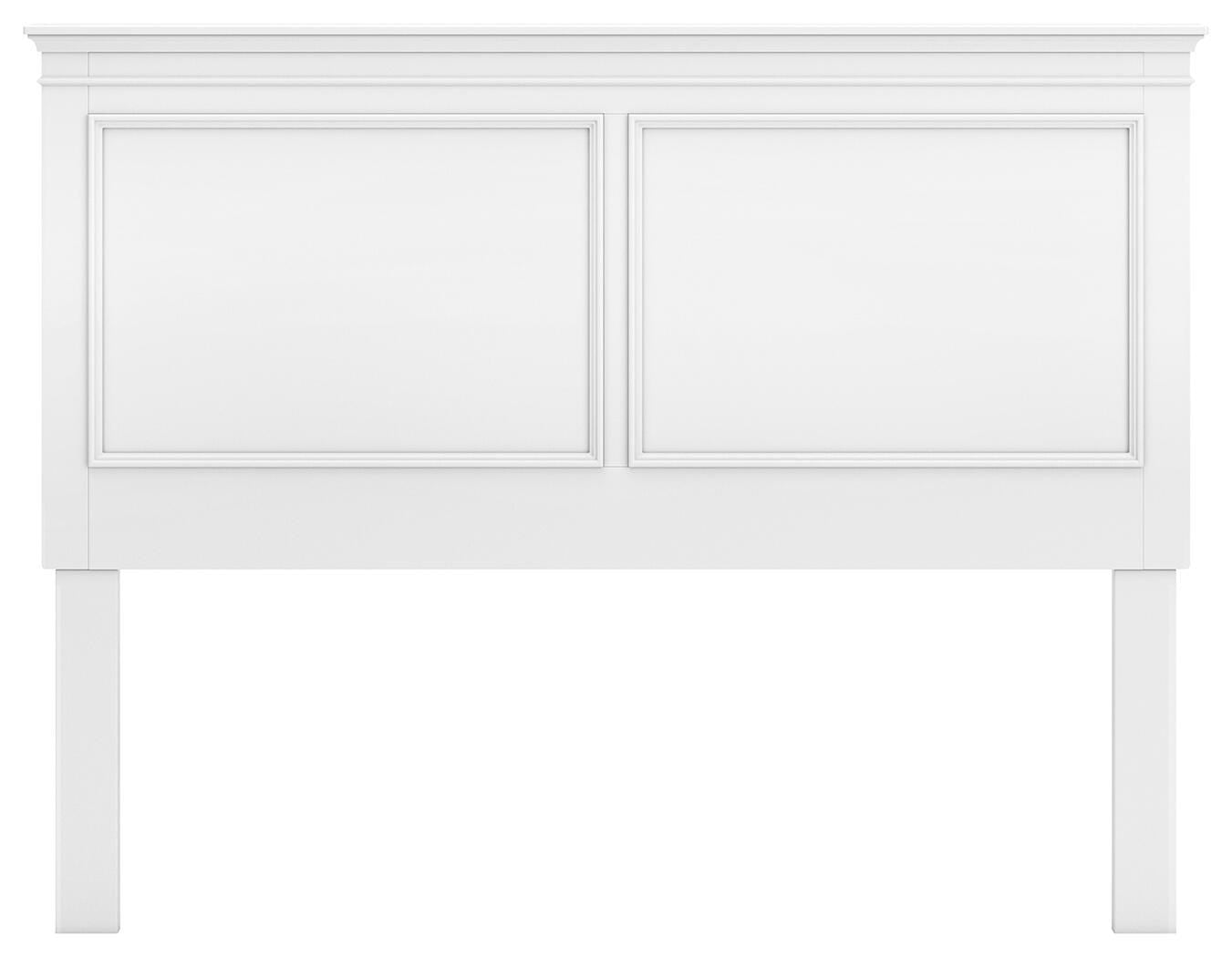 Fortman Panel Headboard - White (B680-SI) - Image 2