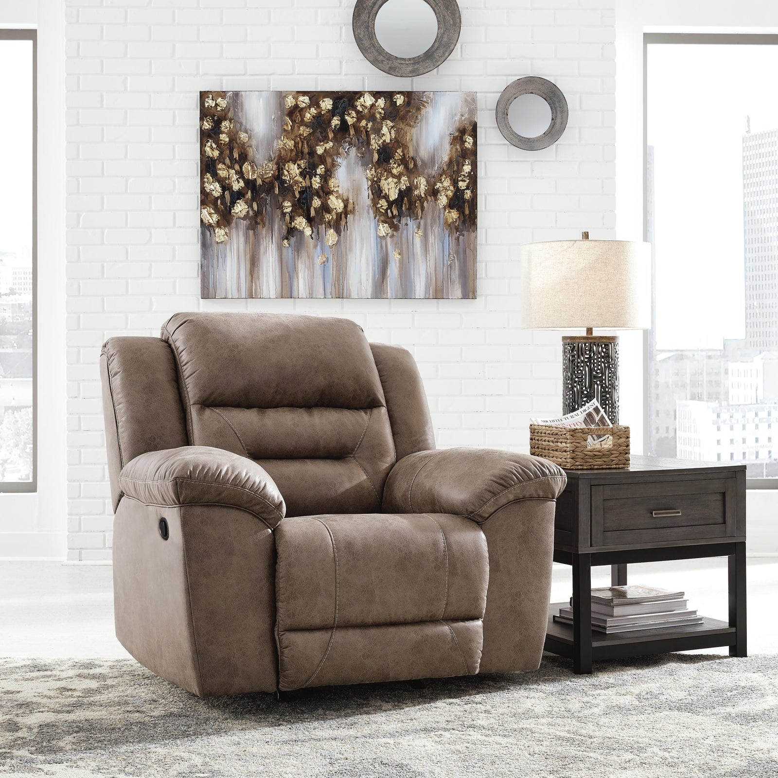 Stoneland Power Recliner (39905-SI) - Image 6