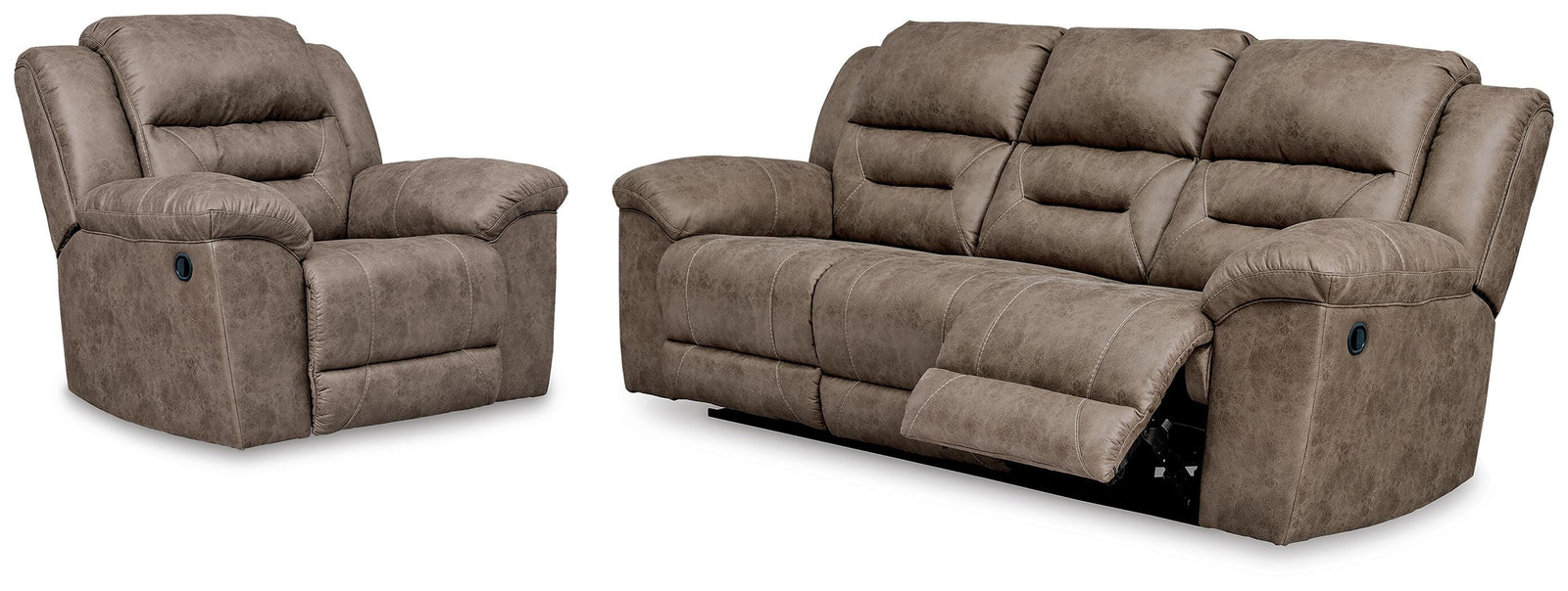 Stoneland Reclining Sofa and Recliner (39905-SI)