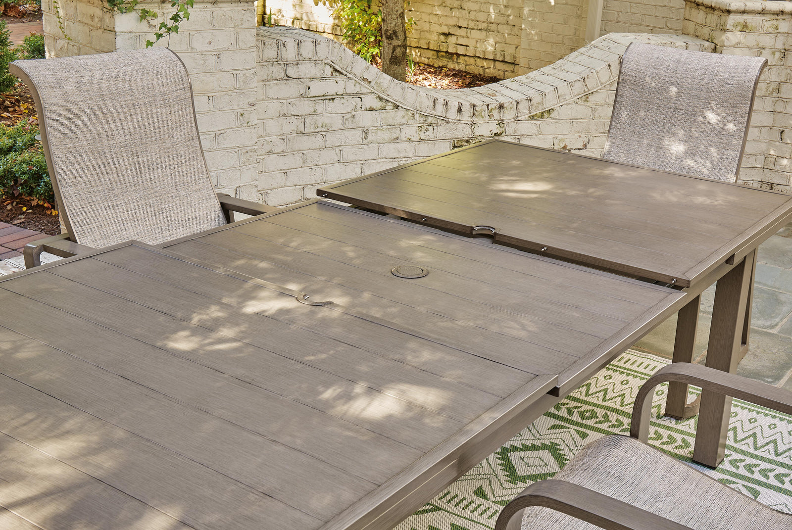 Beach Front Outdoor Dining Table (P323-SI) - Image 8