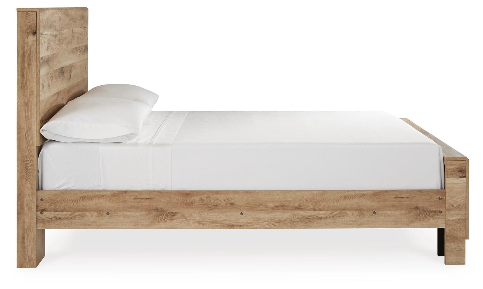 Hyanna Panel Bed, Dresser and Mirror - Tan Brown (B1050-SI) - Image 6