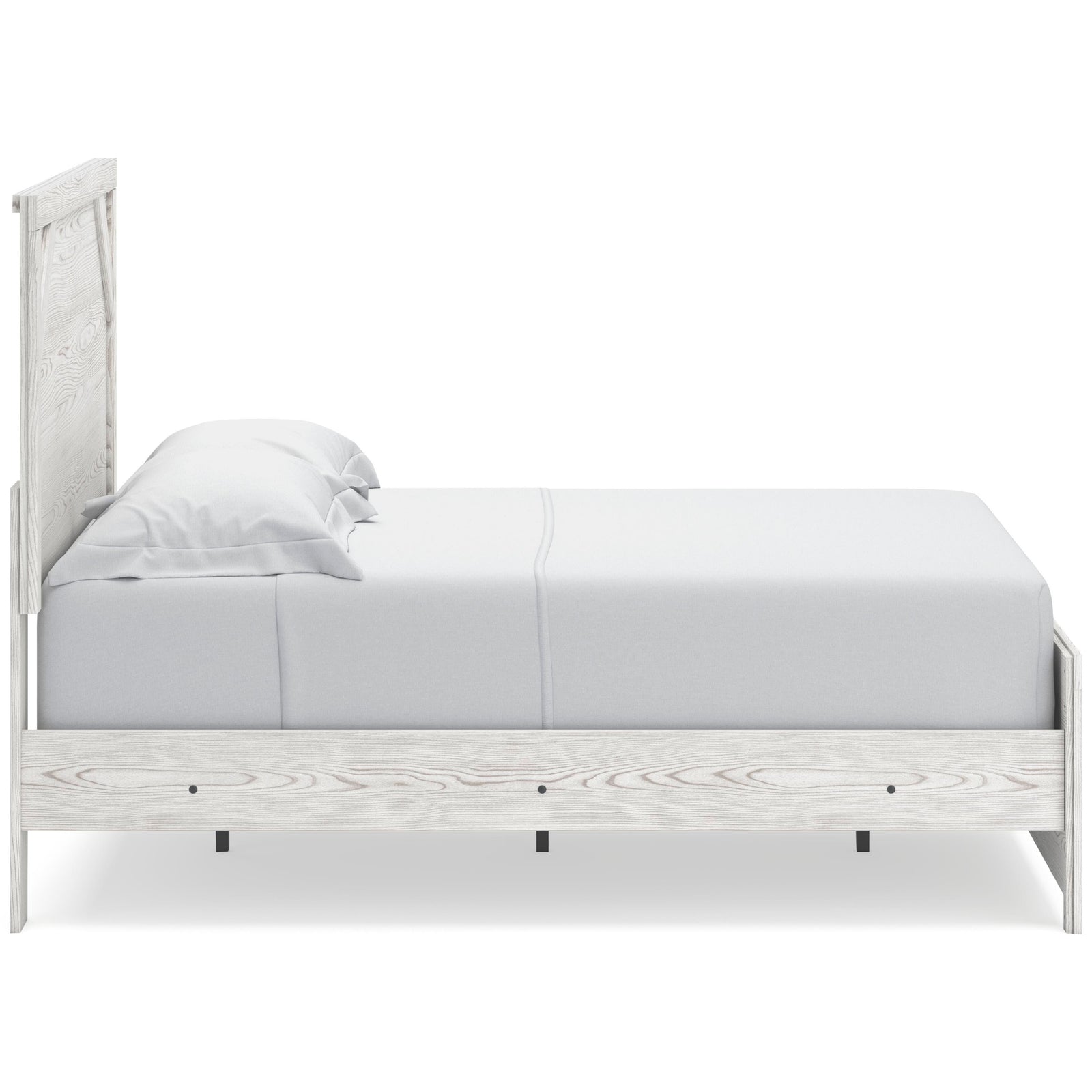 Gerridan Panel Bed and 2 Nightstands - White/Gray (B1190-SI) - Image 6