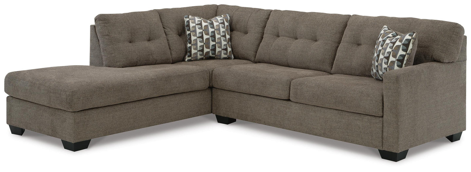 Mahoney 2-Piece Sectional with Chaise (31005-SI)