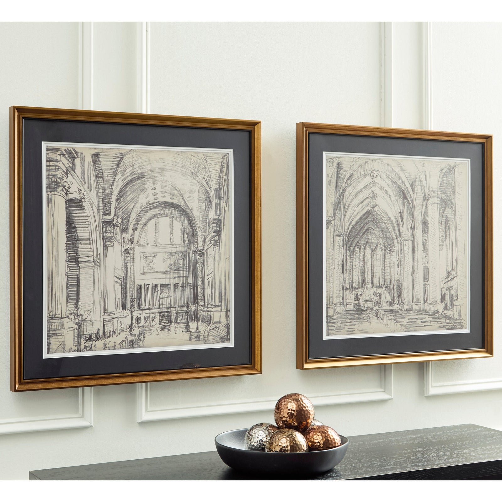 Downyard Wall Art (Set of 2) (A8000548-SI) - Image 4