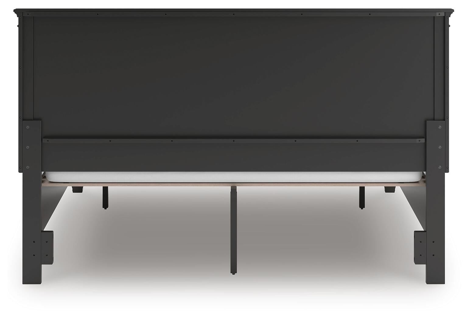 Lanolee Panel Storage Bed - Black (B687-SI) - Image 7