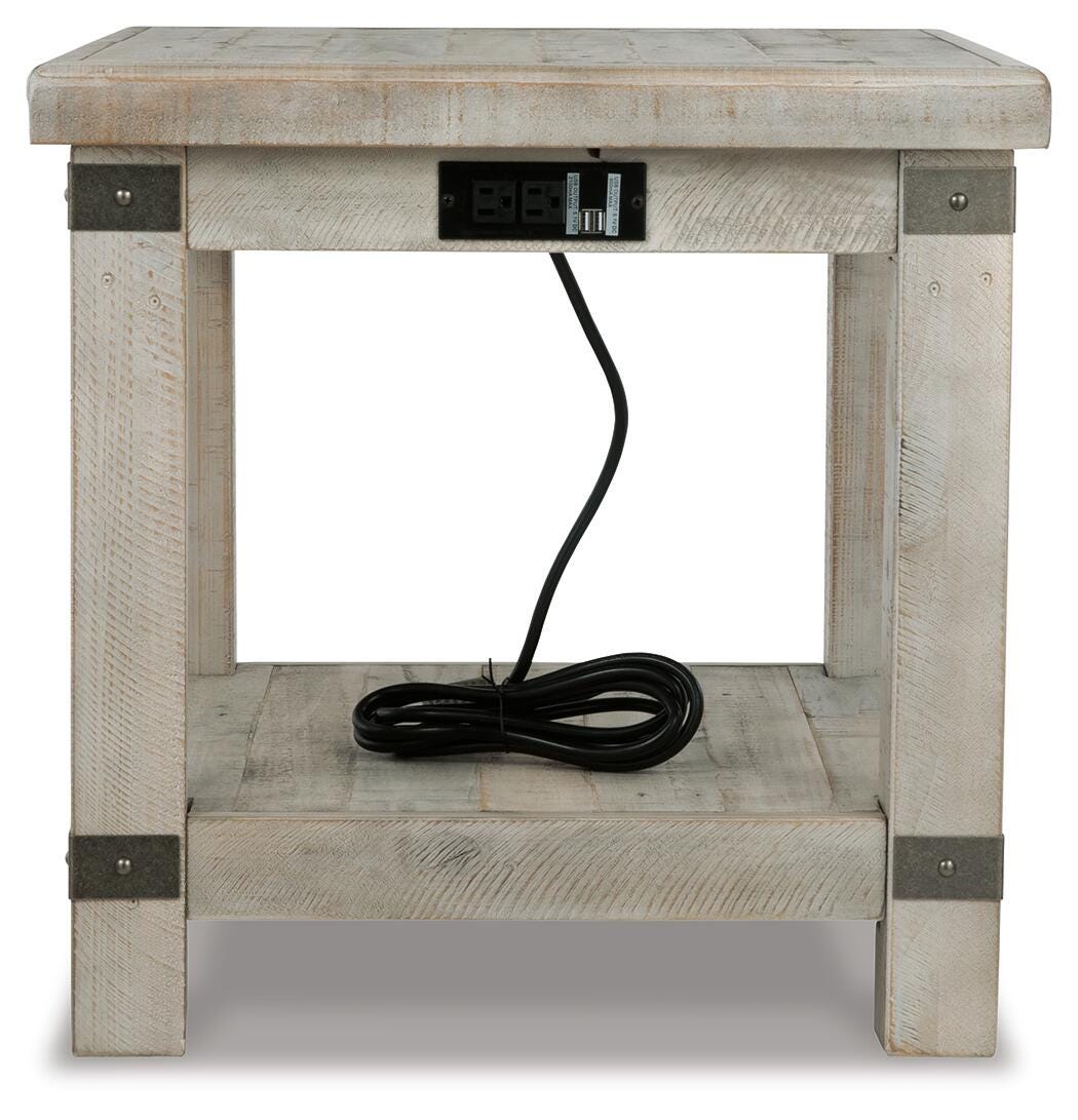 Carynhurst End Table - White Wash Gray (T757-SI) - Image 5