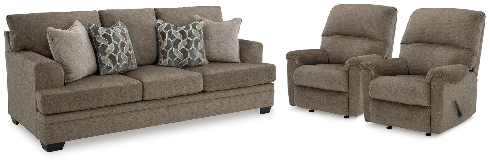 Stonemeade Sofa and 2 Recliners (59505-SI)