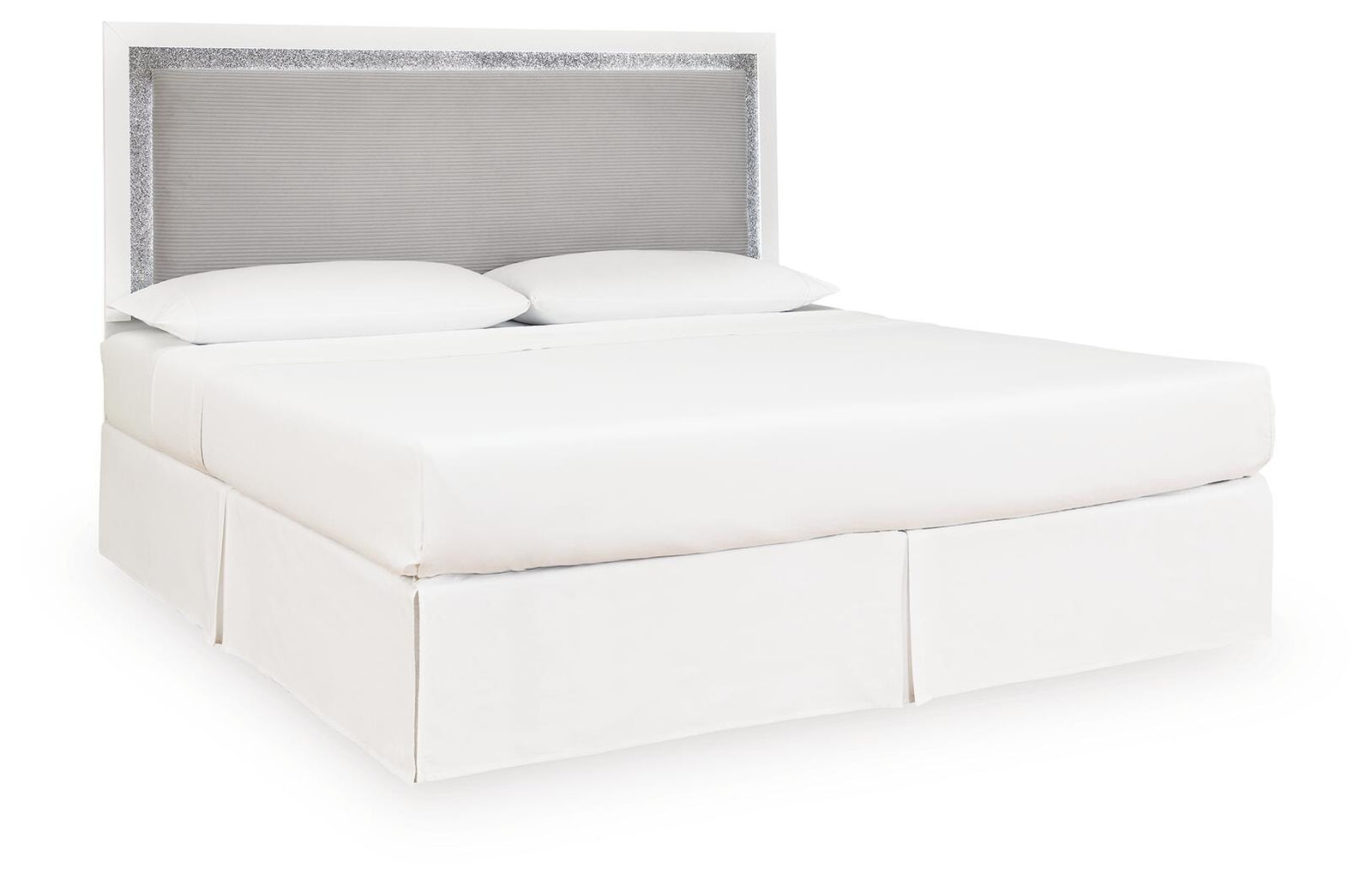 Maeling King Upholstered Panel Headboard (PCB1119-SI) - Image 3