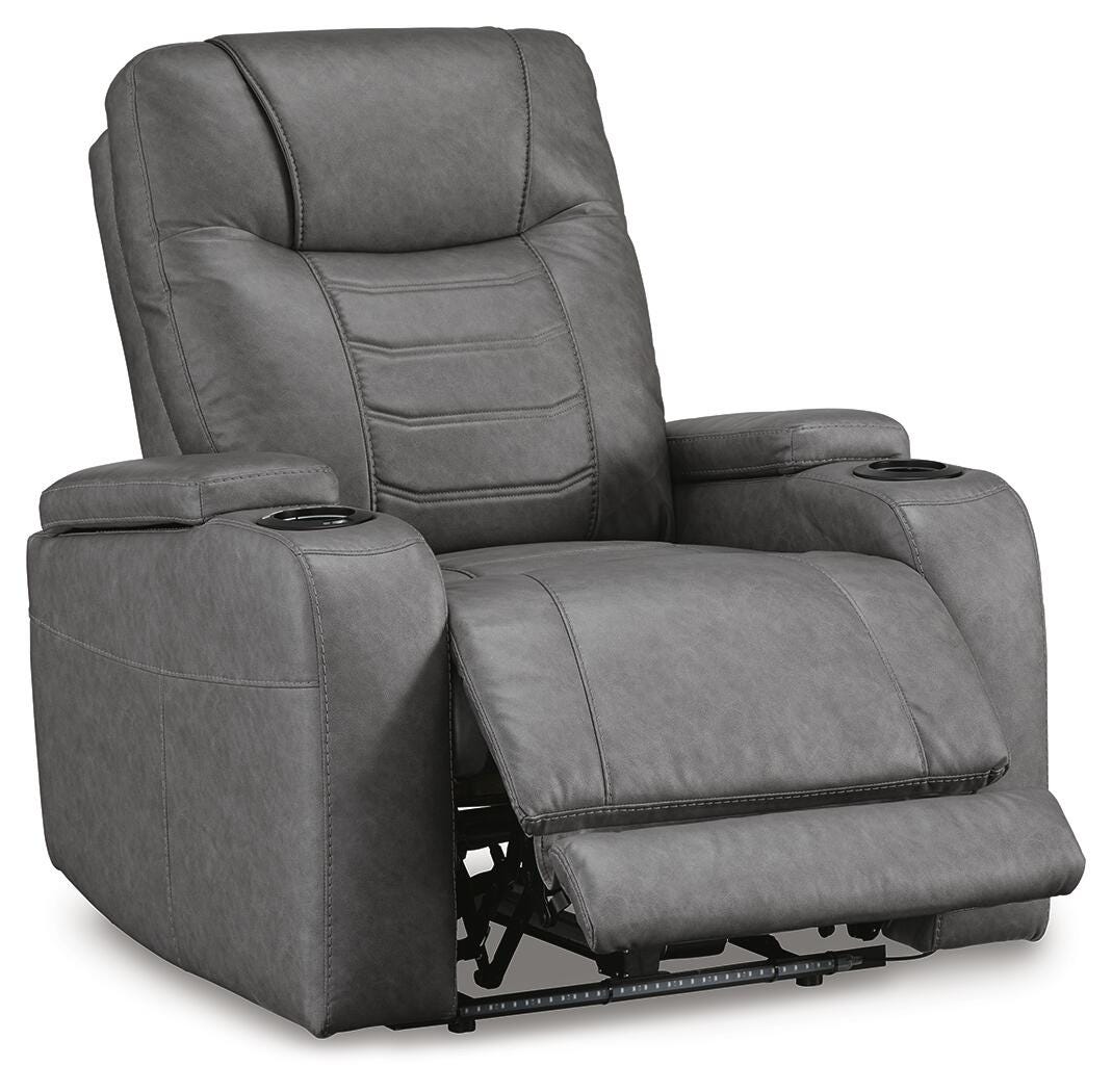 Schooner Rocks Power Recliner (16102-SI) - Image 2