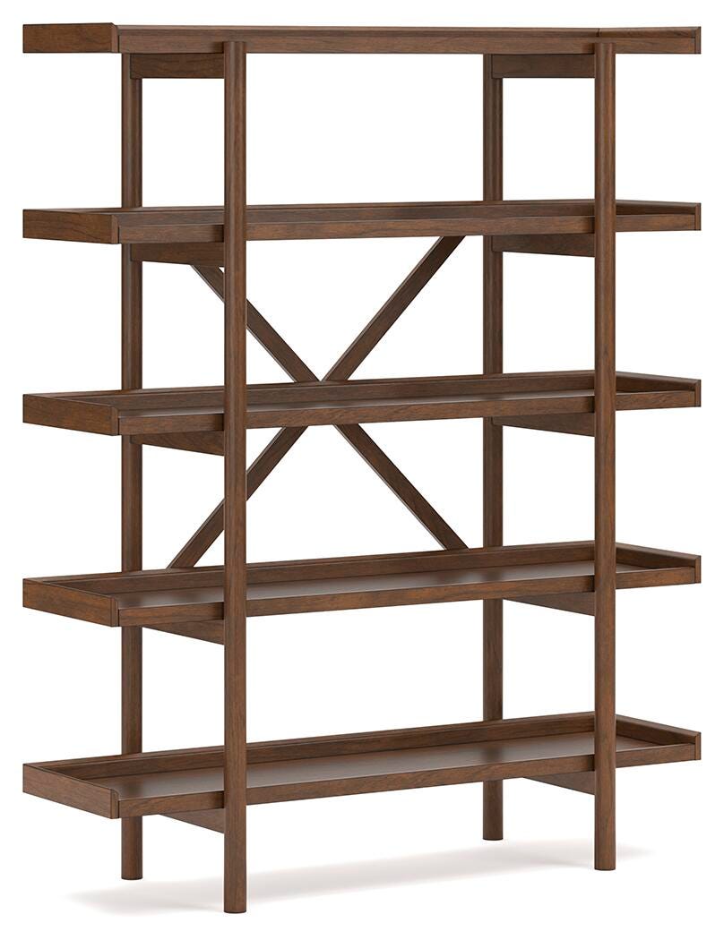 Lyncott 70 Bookcase (H615-SI) - Image 3