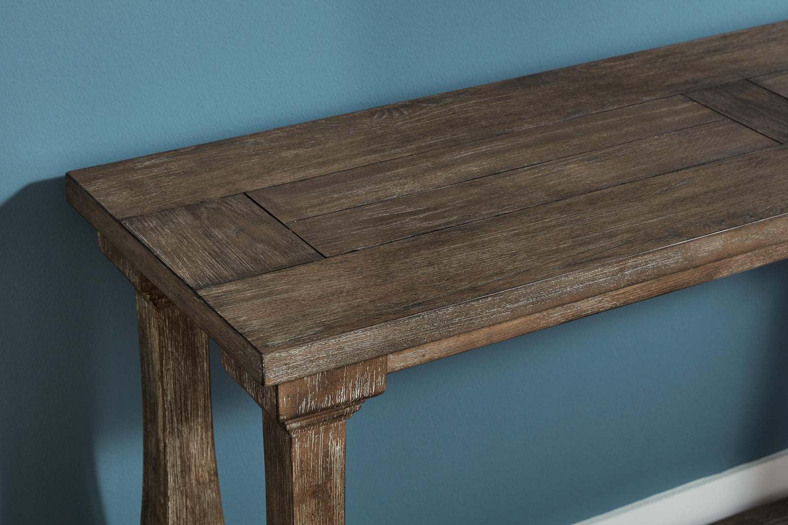 Johnelle Sofa Table - Gray (T776-SI) - Image 4
