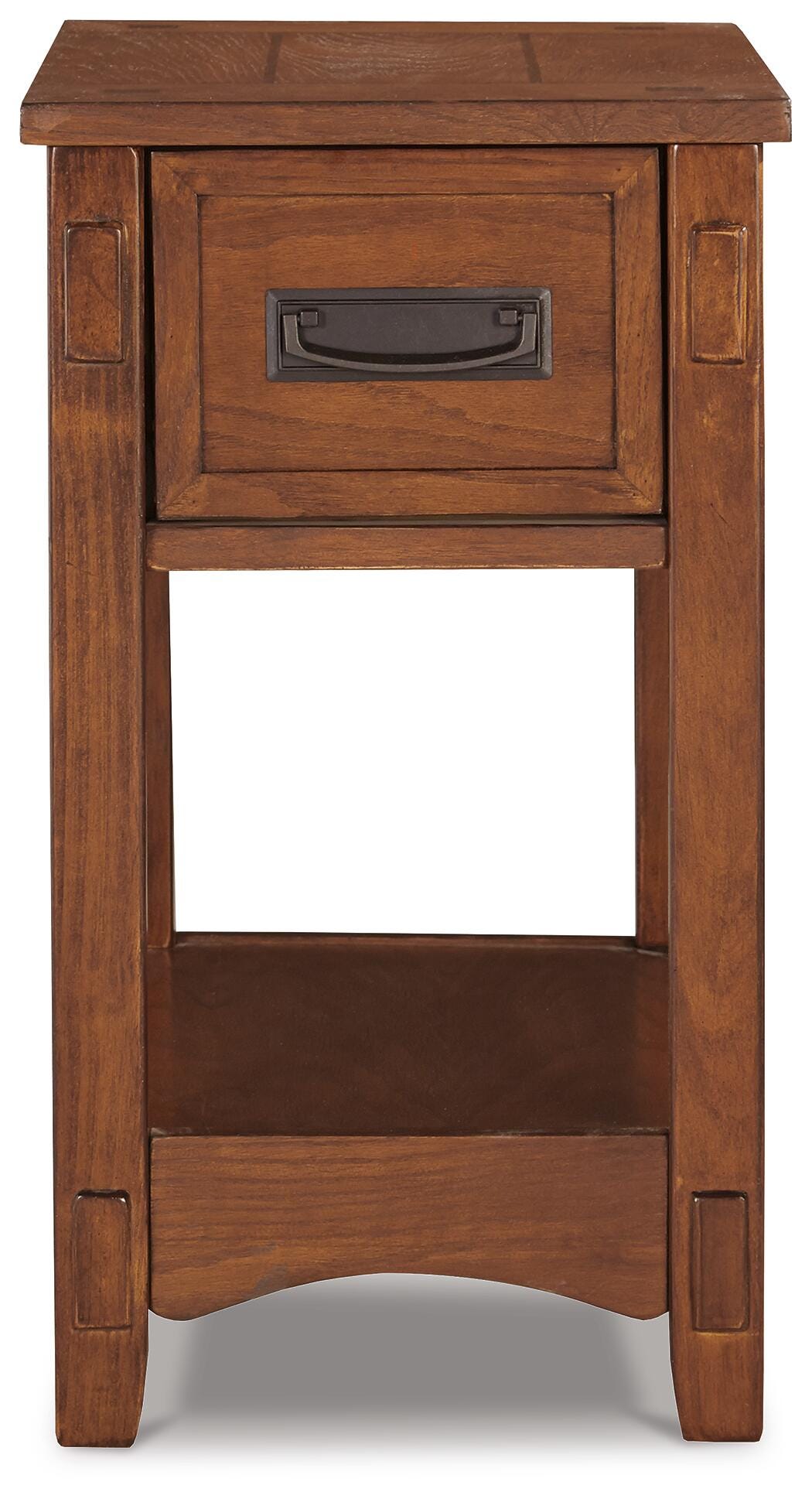 Breegin Chairside End Table - Brown (T007-SI) - Image 2