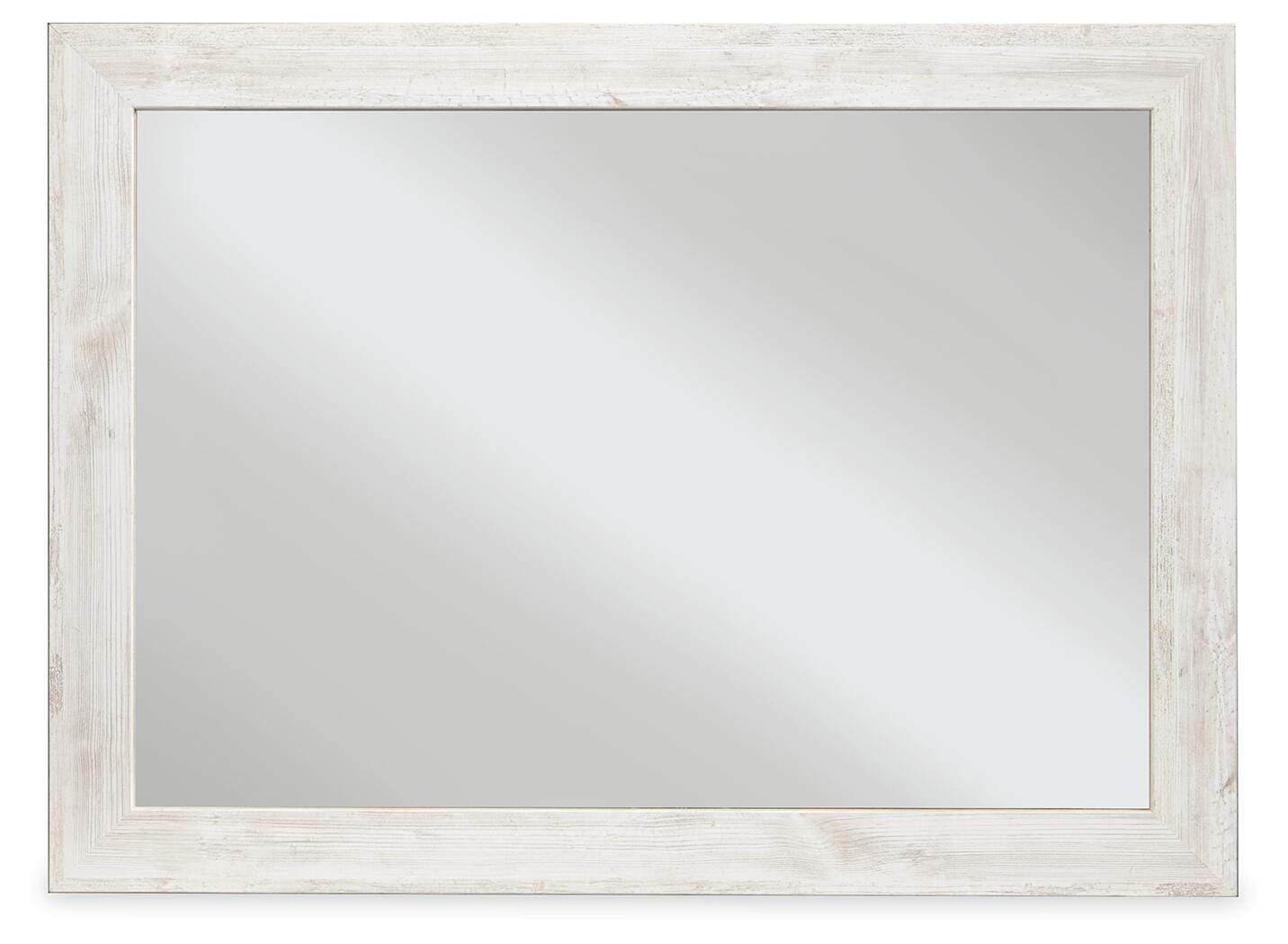 Paxberry Bedroom Mirror - Whitewash (B181-SI) - Image 2