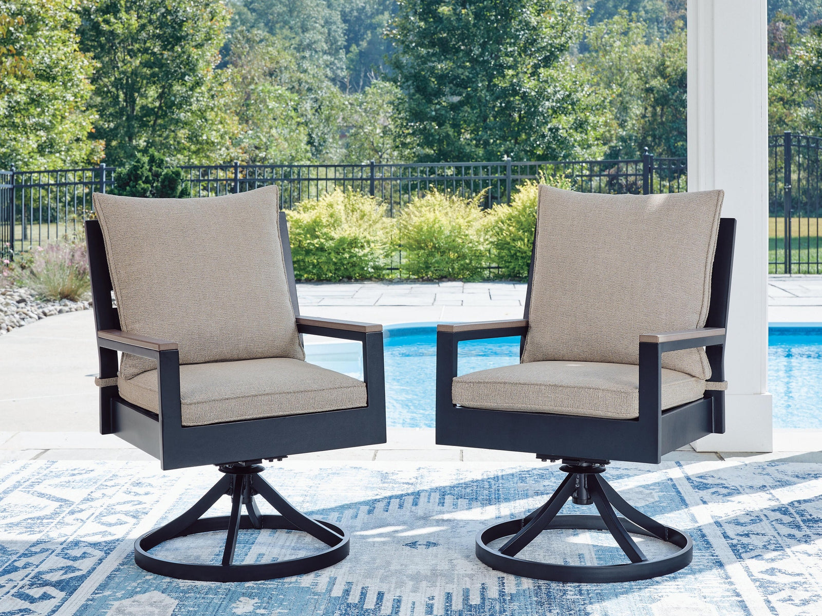 East Beach Outdoor Bar Table with Fire Pit (PCP587-SI) - Image 40
