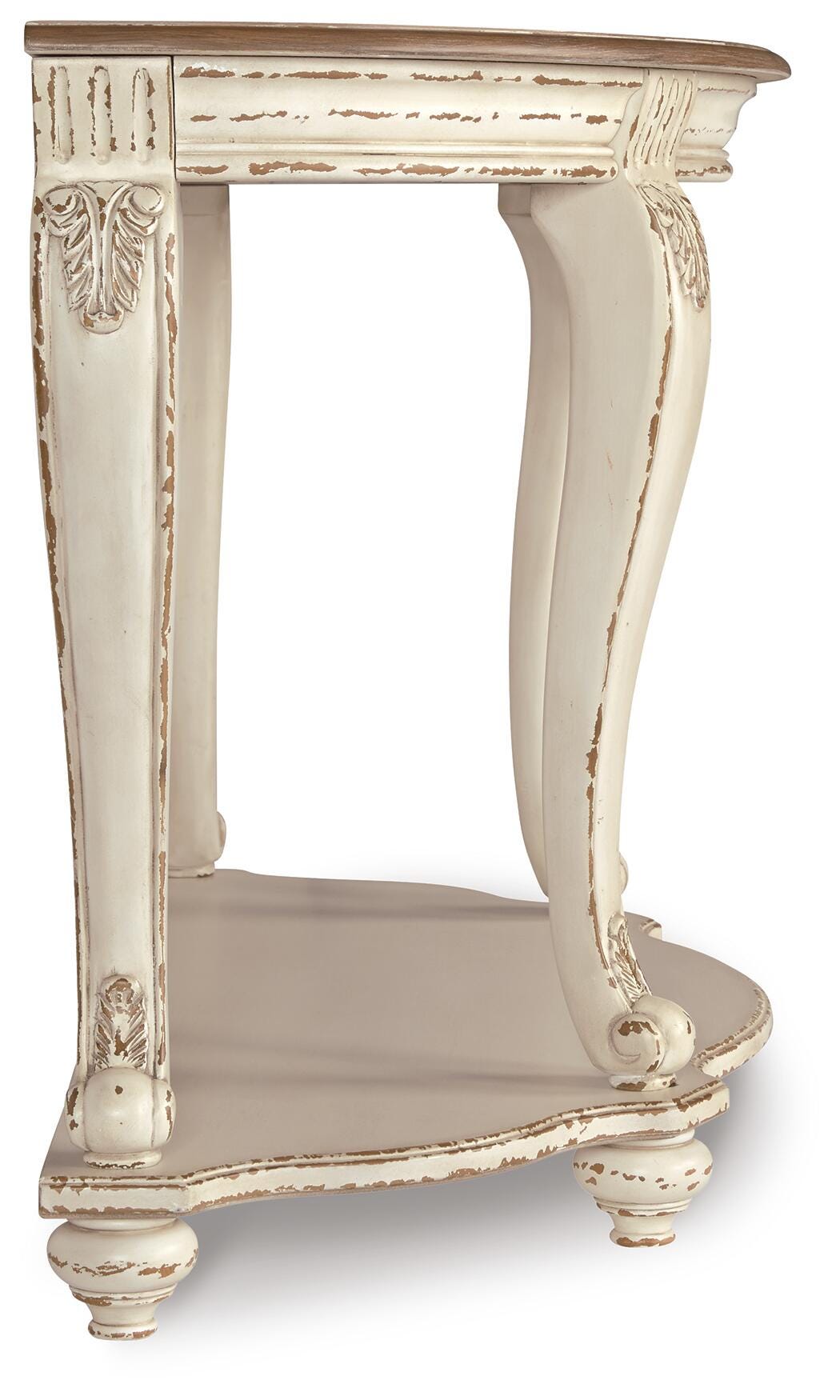Realyn Coffee Table, 2 Ends and Console (T743-SI) - Image 7