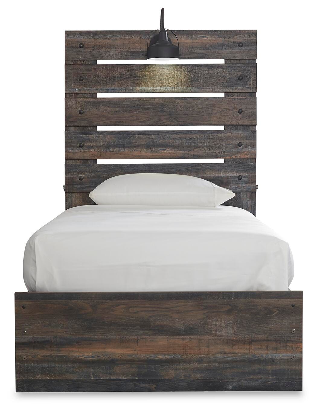 Drystan Panel Bed with Storage, Dresser, Mirror and Chest - Multi (B211-SI) - Image 4