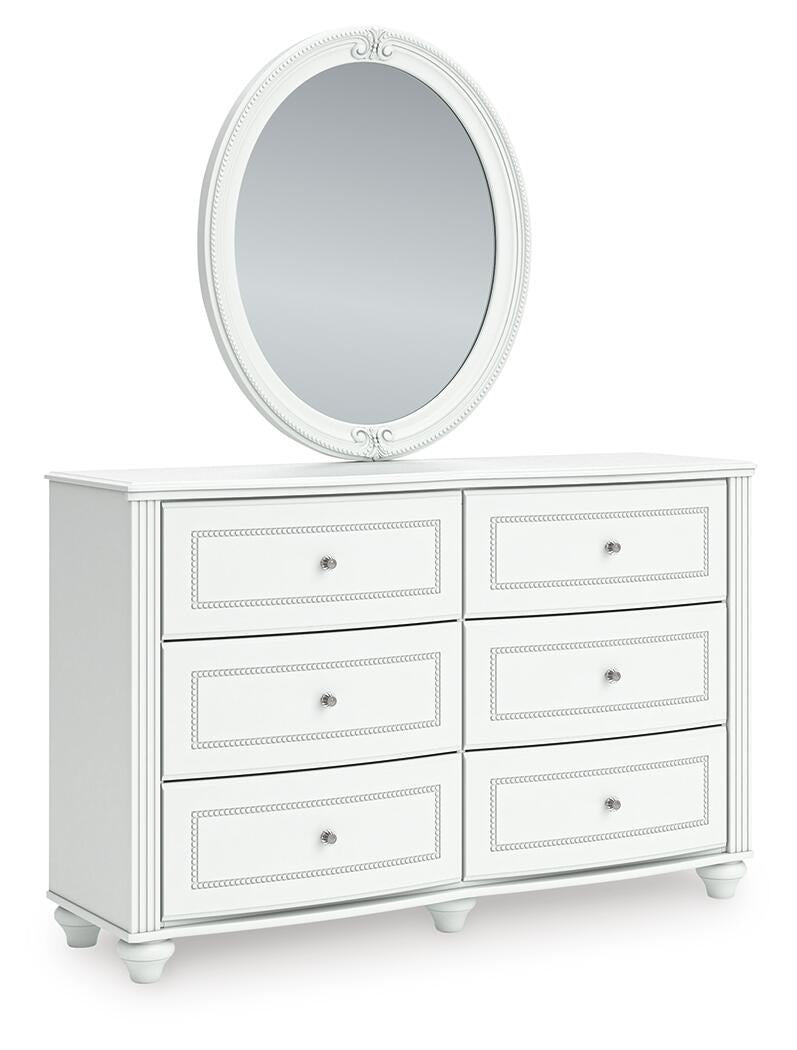 Kozlani Dresser and Mirror (PCB1819-SI) - Image 2