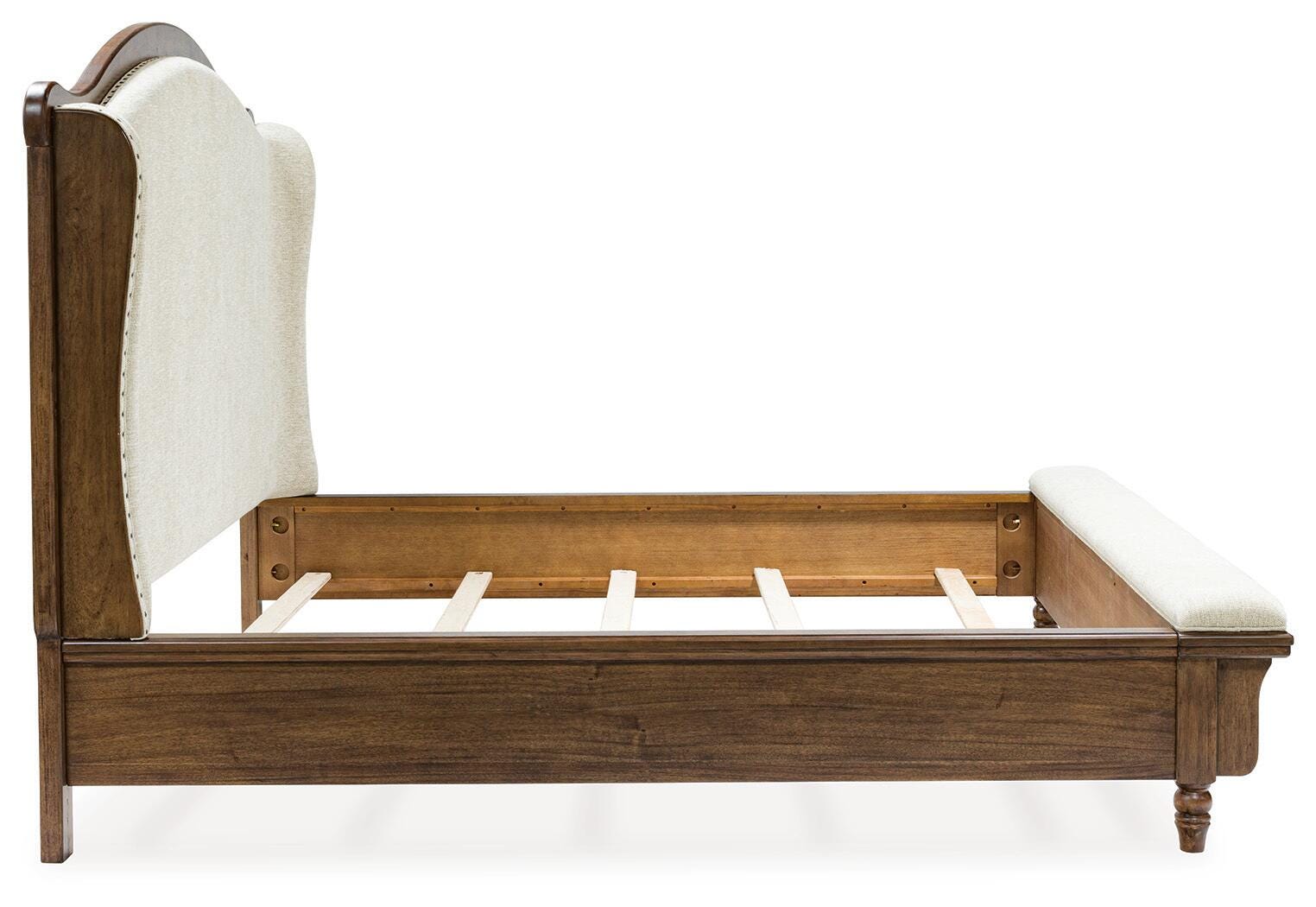 Sturlayne Upholstered Panel Bed - Brown (B787-SI) - Image 4