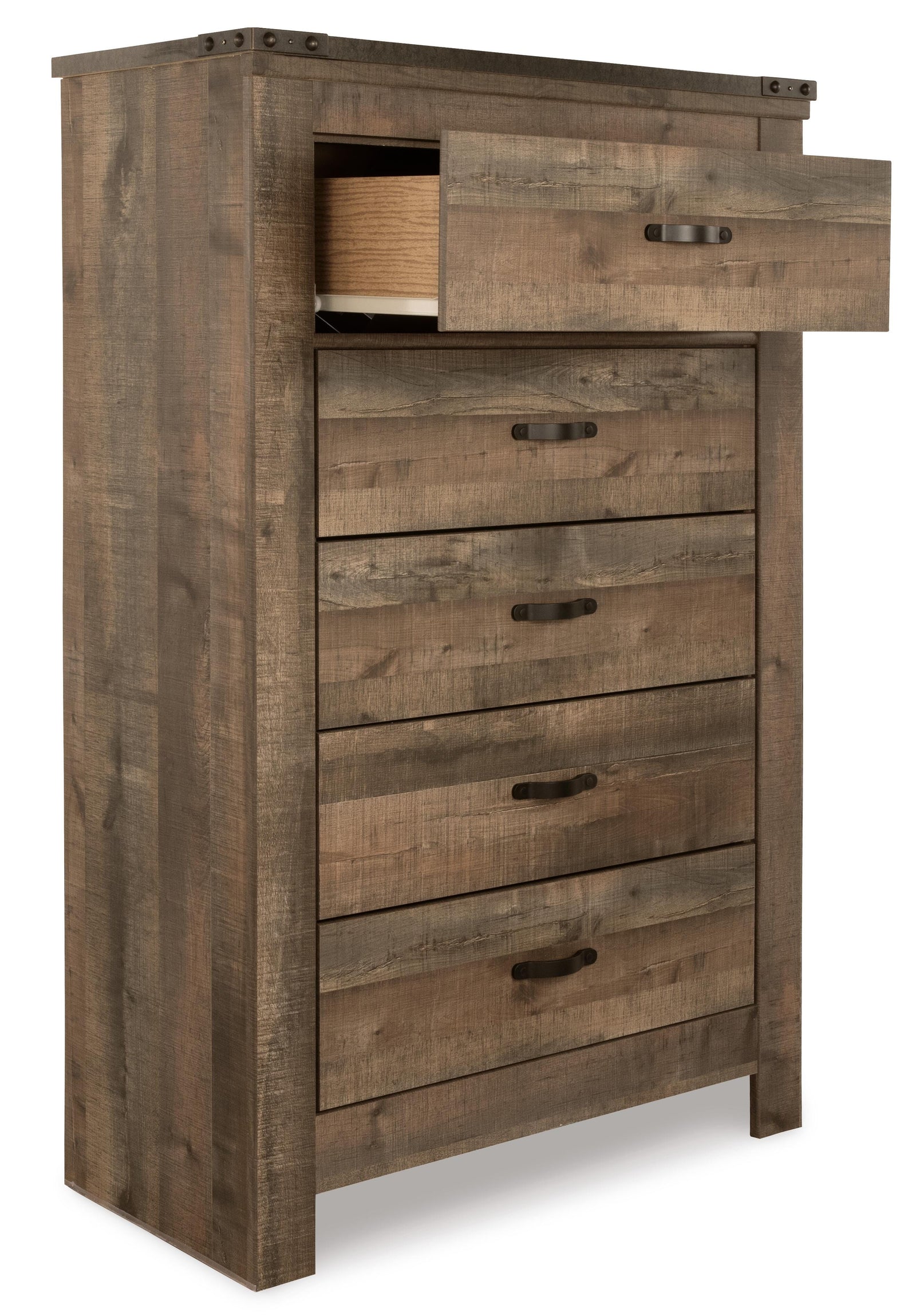 Trinell Chest of Drawers (Youth) - Brown (B446-SI) - Image 8