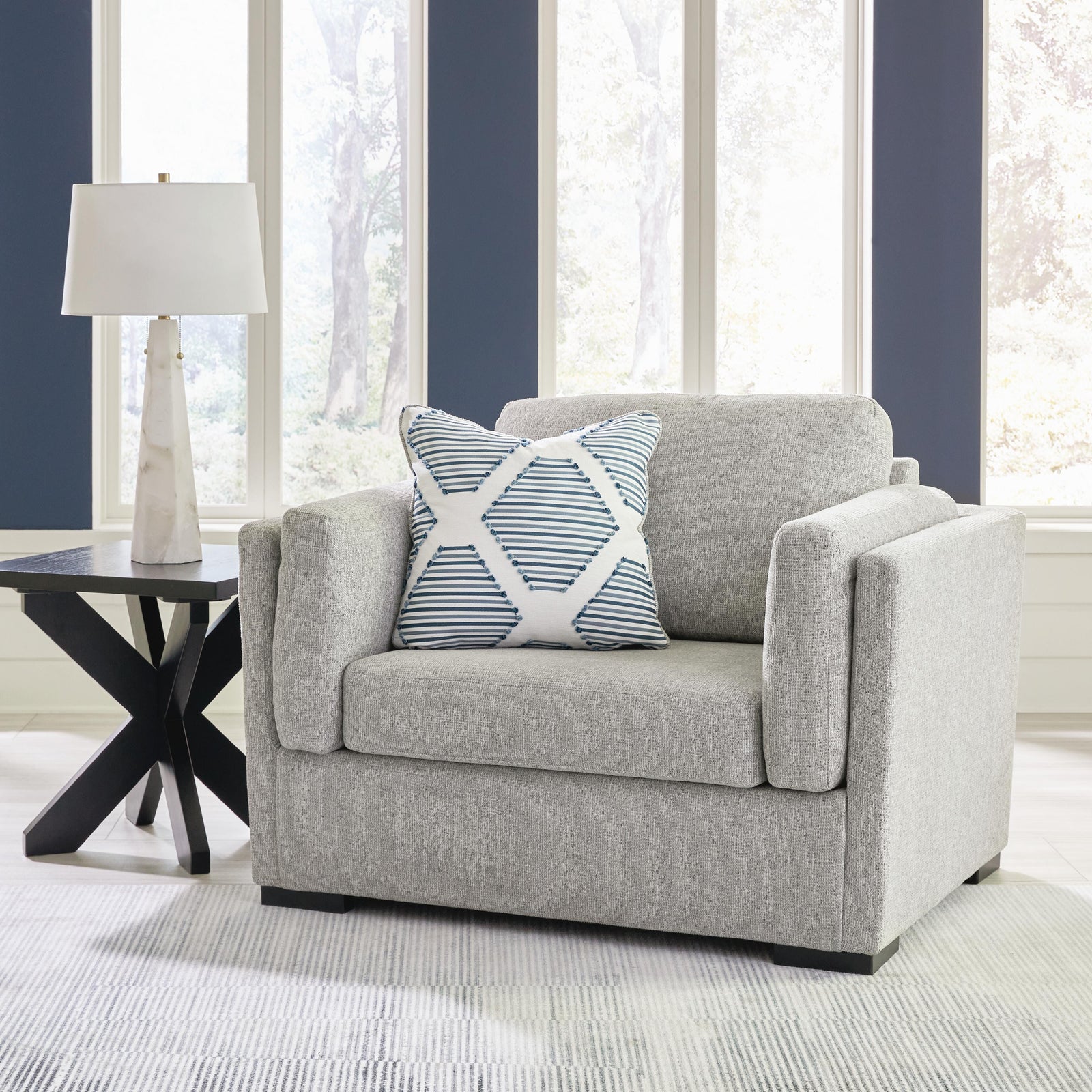 Evansley Oversized Chair (54503-SI) - Image 8