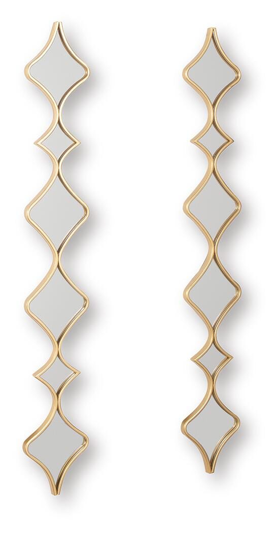 Harriswood Accent Mirror Set (Set of 2) (A8010354-SI) - Image 3