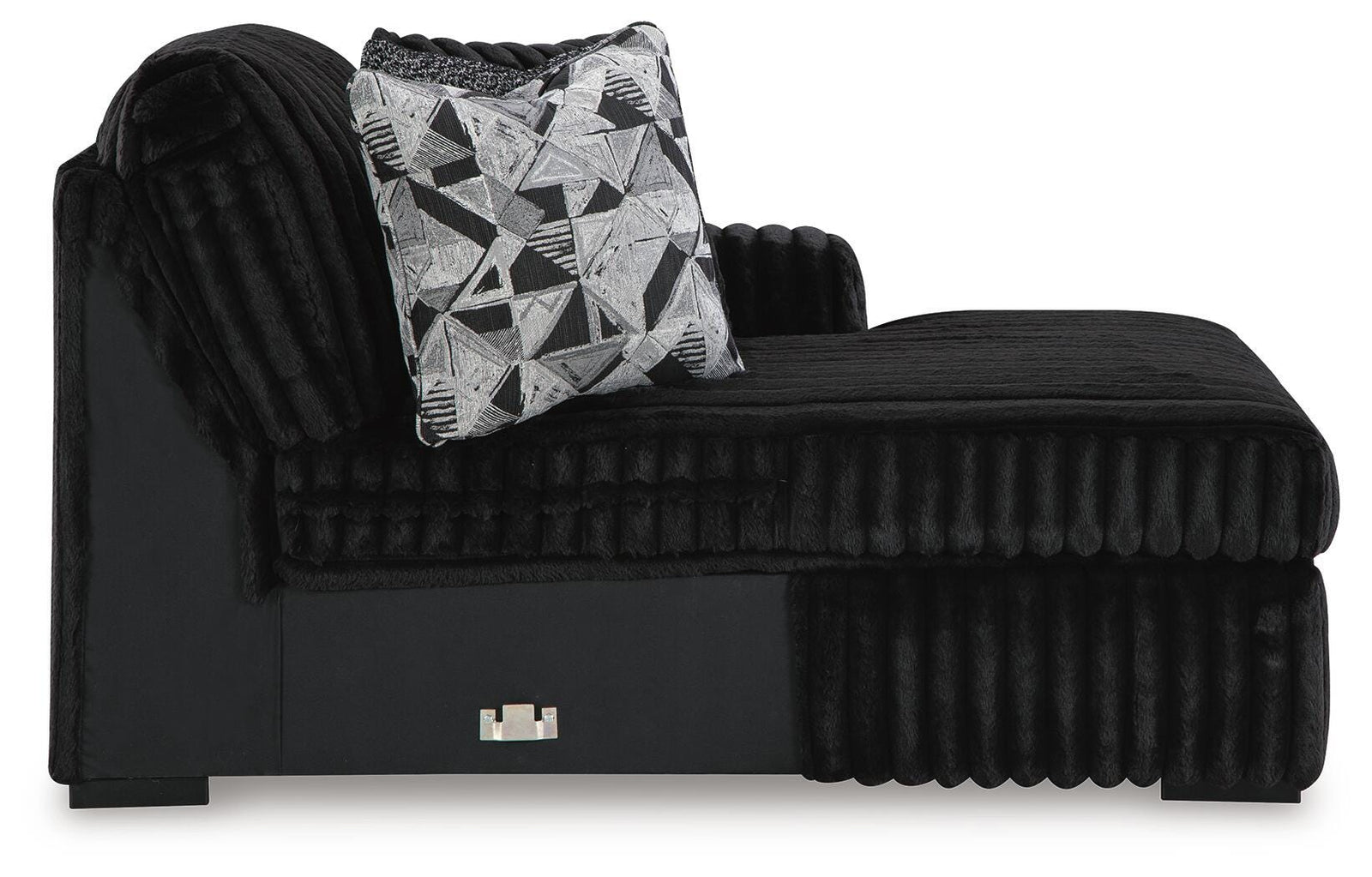Midnight-Madness 3-Piece Sectional with Chaise (98103-SI) - Image 6