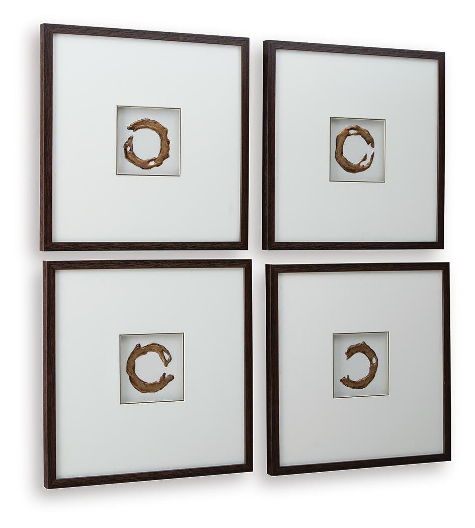 Dallbourne Wall Art (Set of 4) (A8000491-SI) - Image 4