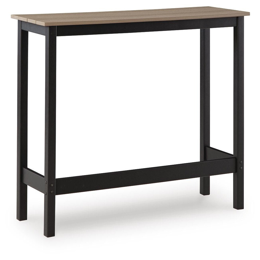 Shoreline Beach Outdoor Counter Table and 2 Barstools (PCP221-SI) - Image 3