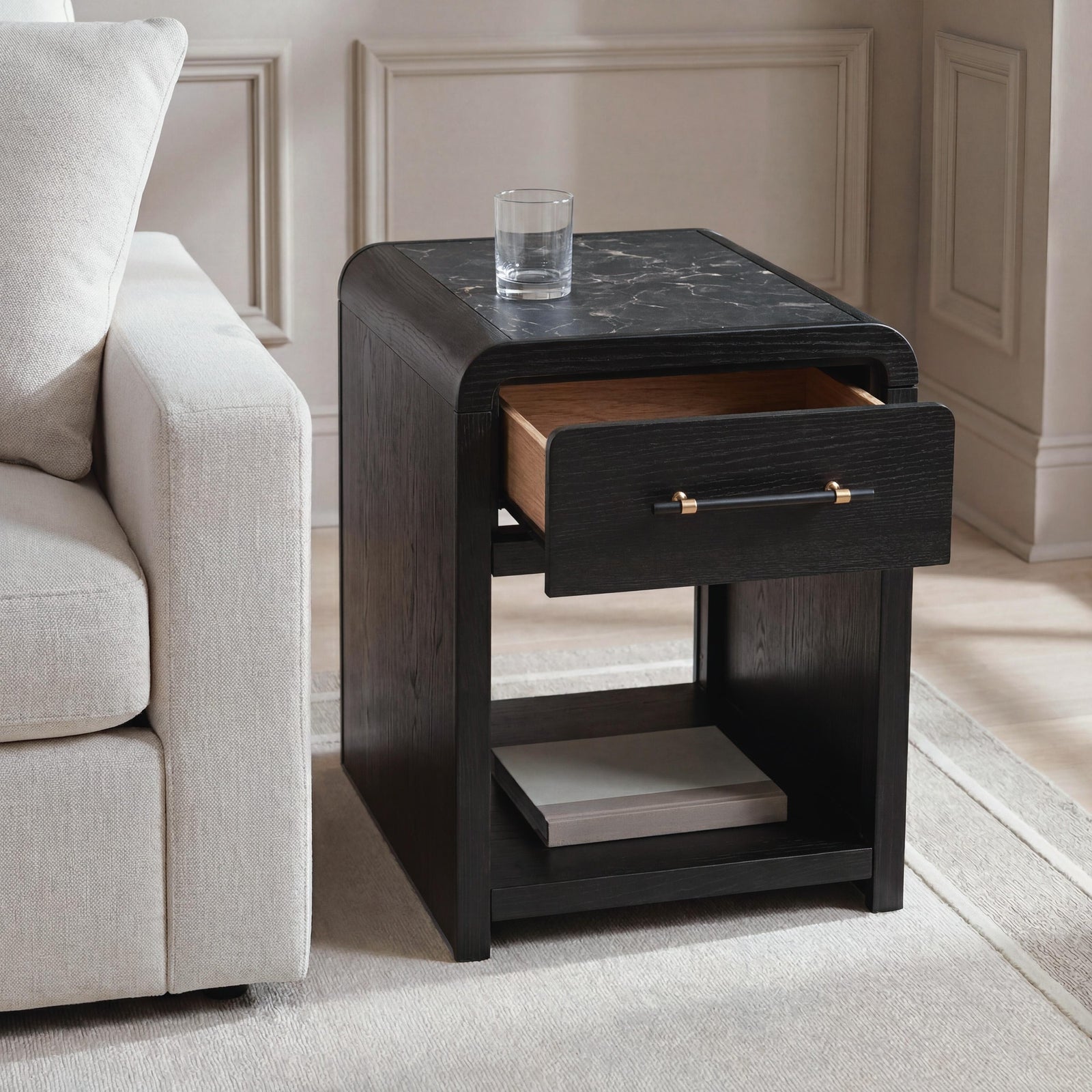 Clanden End Table - Black (T1540-SI) - Image 7
