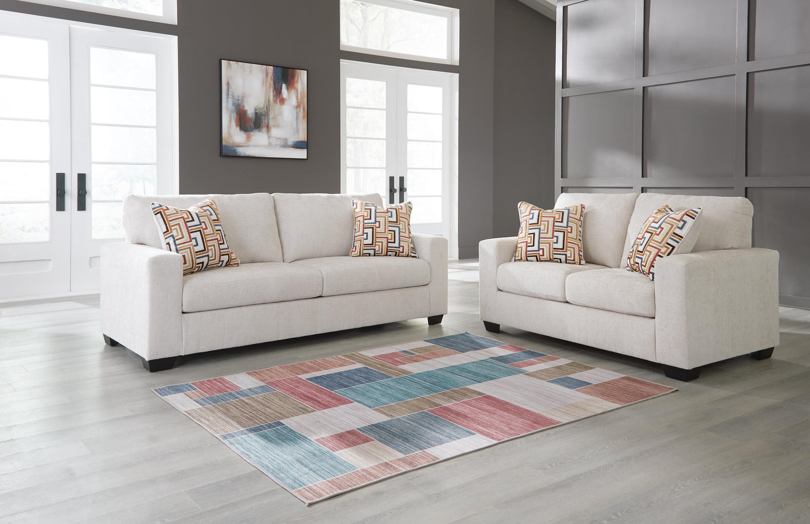 Aviemore Sofa and Loveseat (24305-SI) - Image 10
