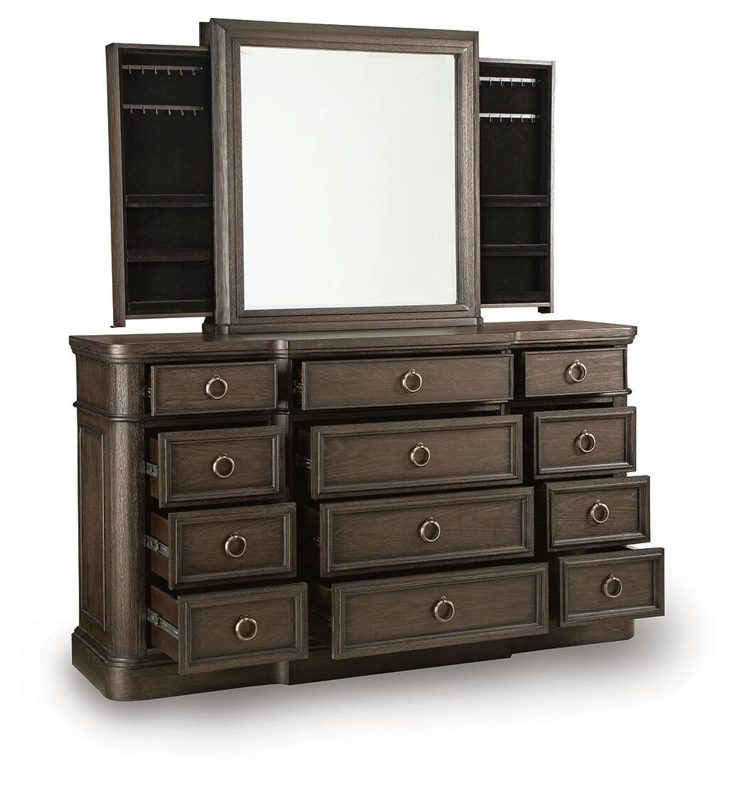 Wickenger Dresser and Mirror (PCB889-SI)
