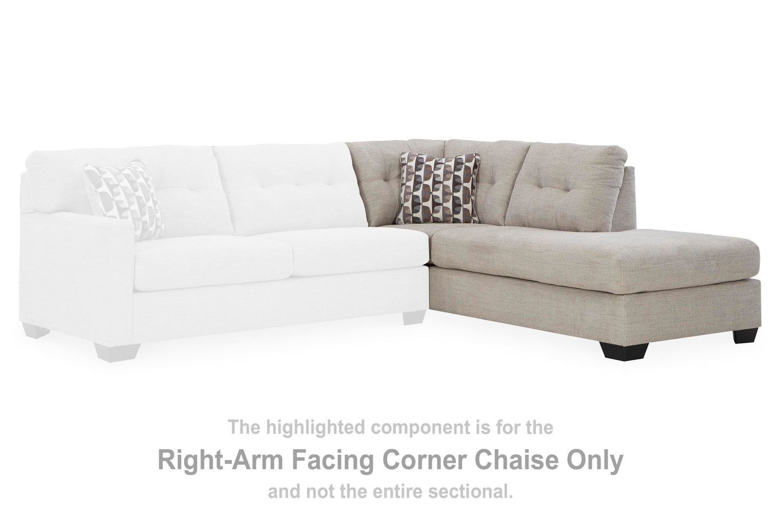 Mahoney Left-Arm Facing Corner Chaise (31004-SI) - Image 19