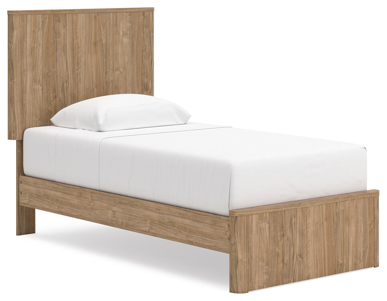 Gramburg Twin Panel Platform Bed (PCB1121-SI)