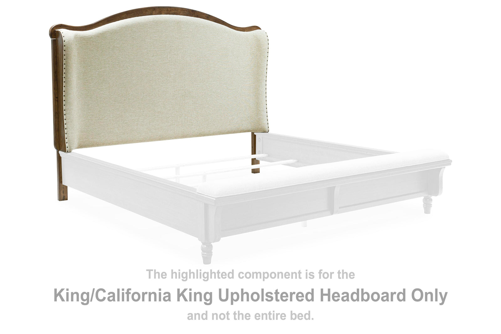 Sturlayne Upholstered Headboard - Brown (B787-SI)