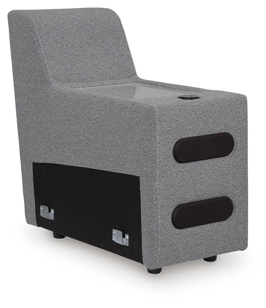 Modmax II 7-Piece Power Reclining Sectional with Audio Consoles (65906-SI) - Image 10