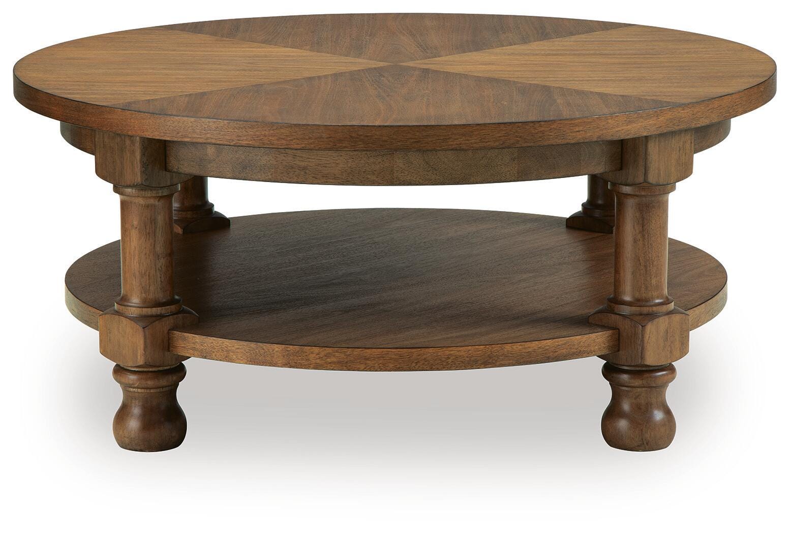 Chadworth Coffee Table - Medium Brown (T614-SI) - Image 3