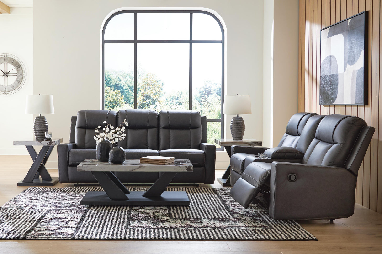 Mackmenville Reclining Sofa and Loveseat (74713-SI) - Image 10