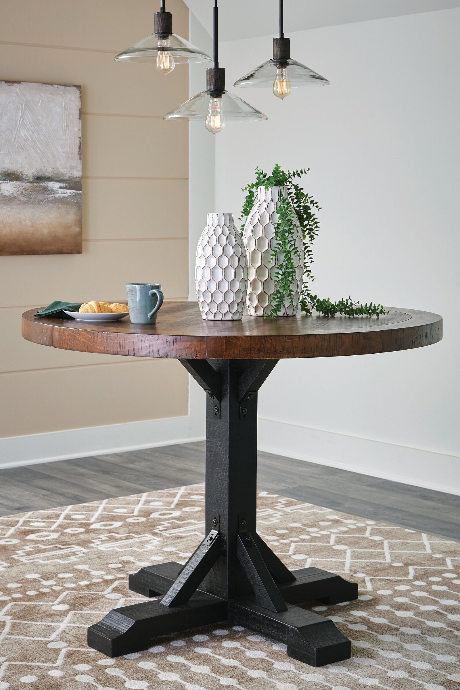 Valebeck Counter Height Table and 4 Barstools (D546-SI) - Image 12