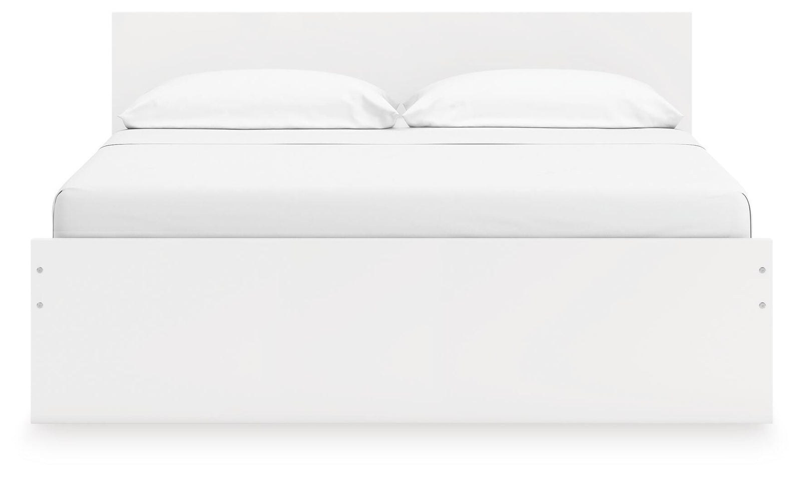 Onita Panel Platform Bed - White (EB9630-SI) - Image 3