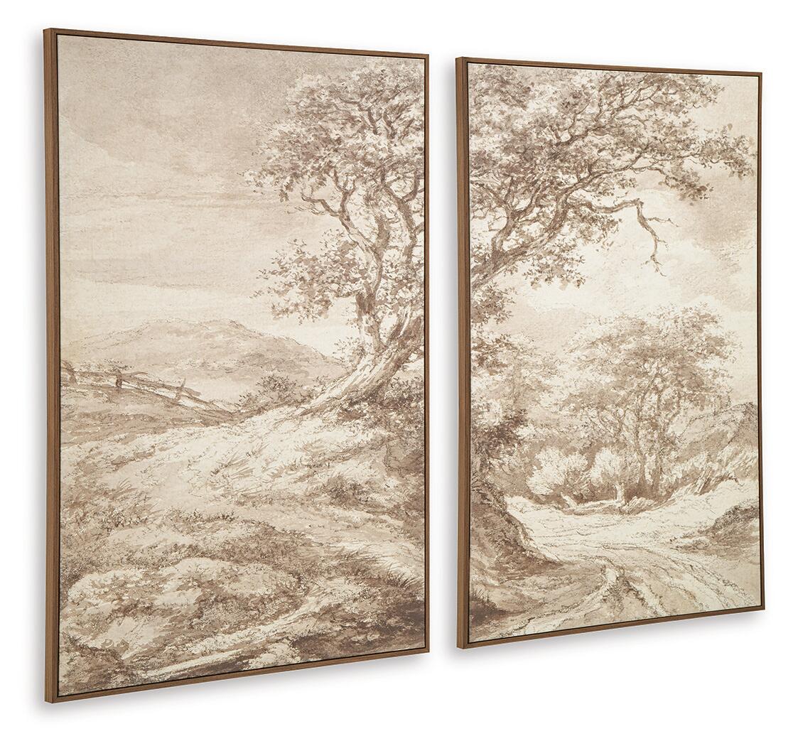 Stormish Wall Art (Set of 2) (A8000534-SI) - Image 2
