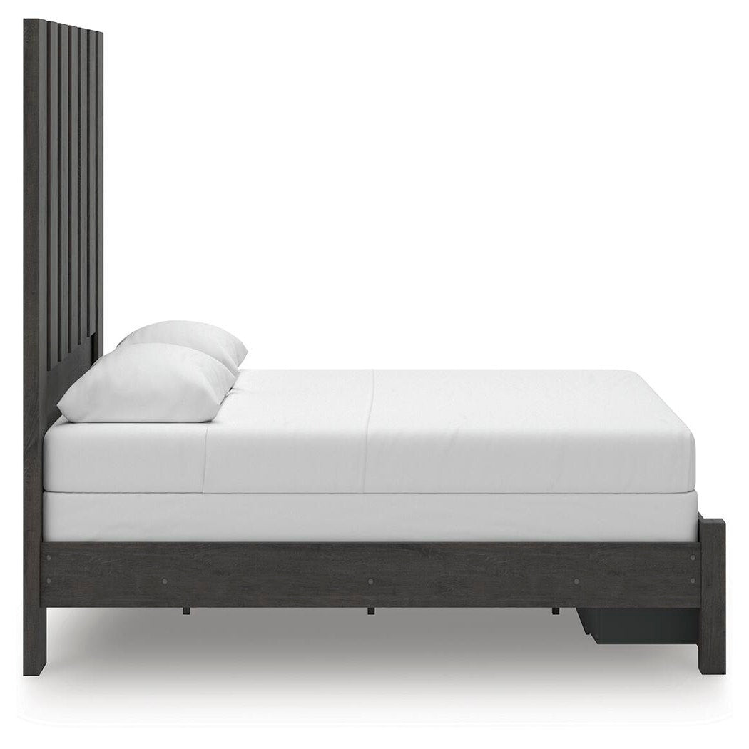 Fraluna Queen Panel Storage Bed (PCB3370-SI) - Image 8