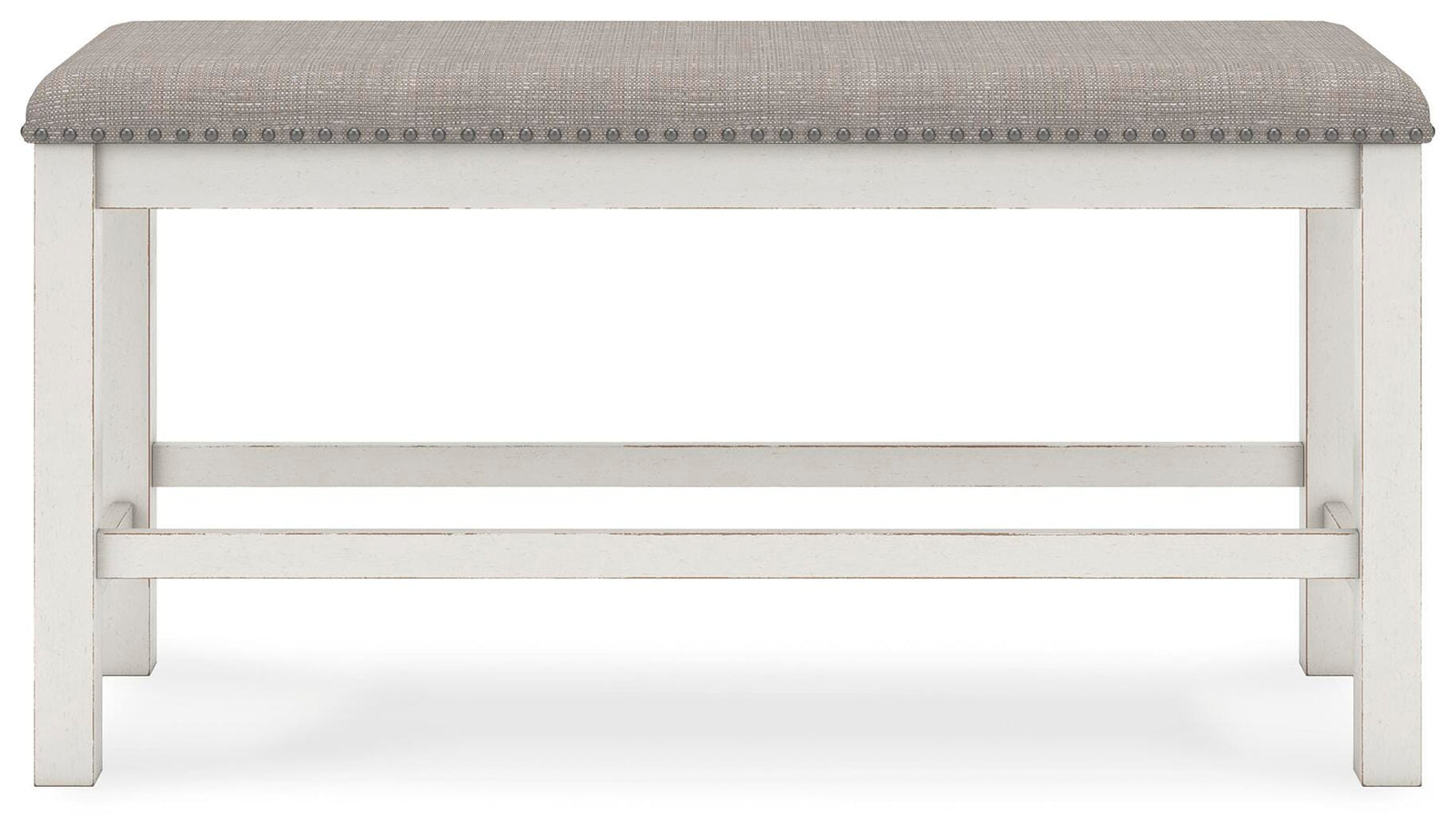 Robbinsdale Counter Height Dining Table, 4 Barstools and Bench (D642-SI) - Image 3