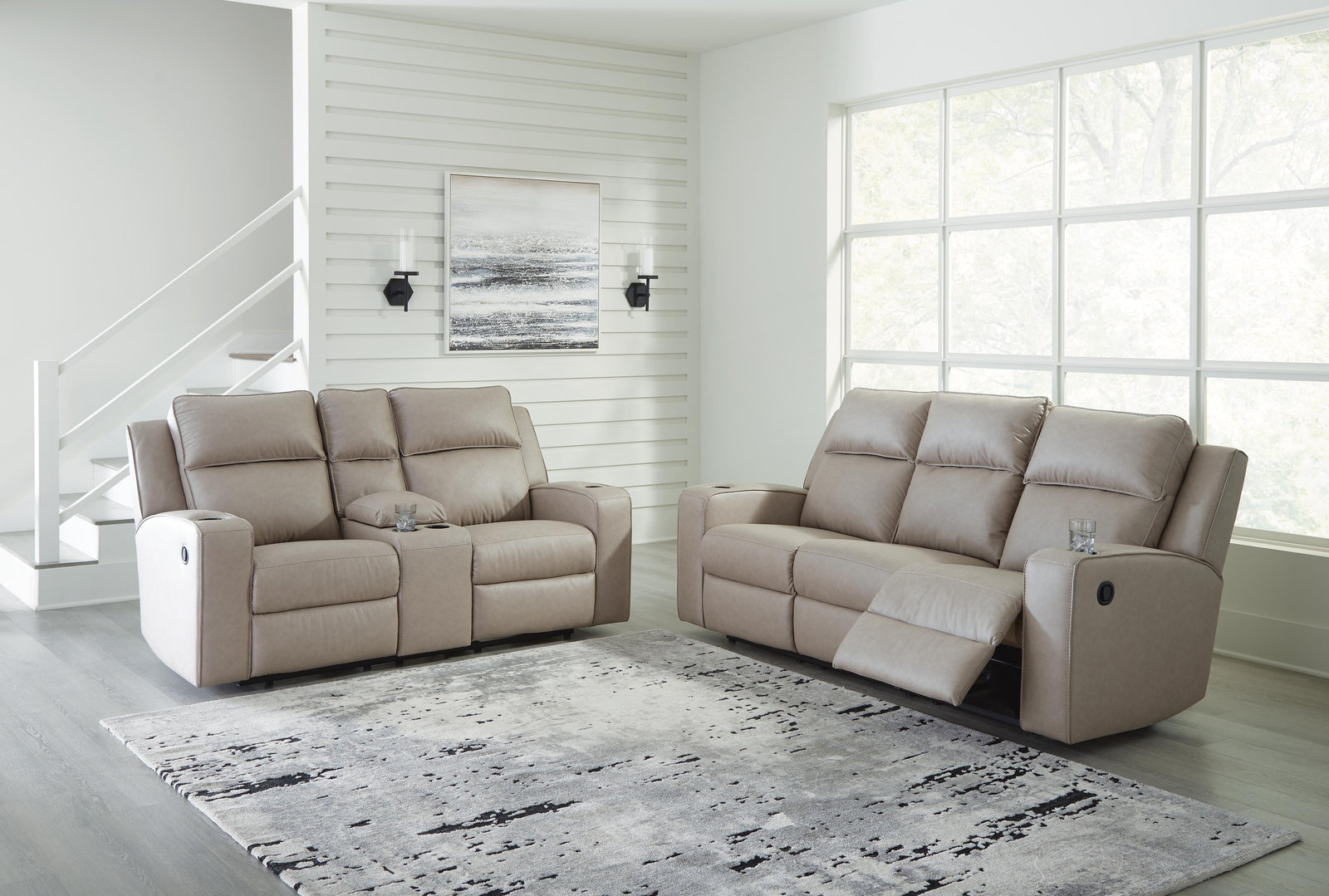 Lavenhorne Reclining Sofa, Loveseat and Recliner (63307-SI) - Image 21