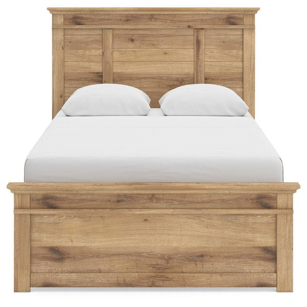 Makidern Queen Panel Bed, Dresser and Mirror (PCB1170-SI) - Image 9